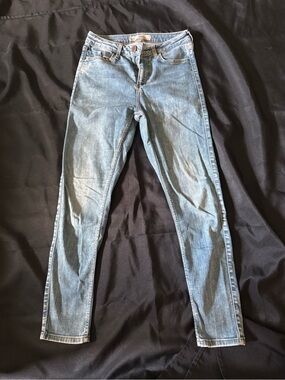 Topshop Jaime Light Blue Skinny Jeans - Classic Fit